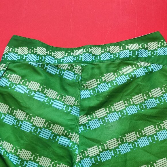 DC Shoes board short green with graphic design men's size 32 - Picture 3 of 8